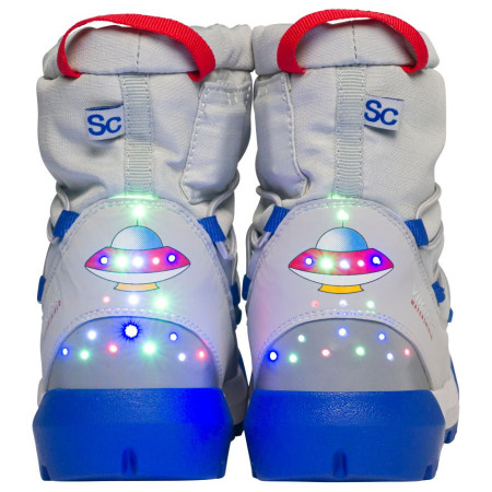 Bottes enfants Viking Outdoor Footwear Spaceship Warm SC WP Light Grey/Royal Blue