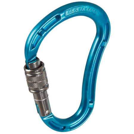 Mousqueton Mammut Bionic Mythos Screw Gate bleue aqua