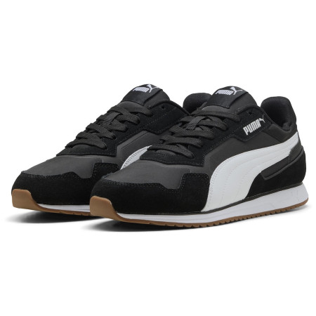 Chaussures homme Puma Softride St Miler Nylon noir / blanc PUMA Black-PUMA White-Gum