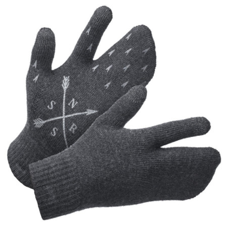Gants Sensor Merino Lobster gris