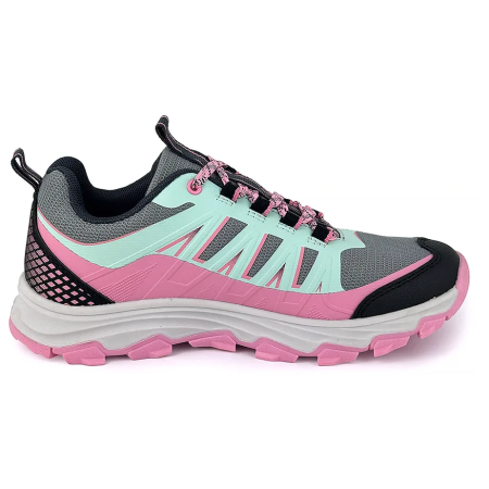 Chaussures de plein air pour enfants Bugga Tara Gray rose / gris šedá