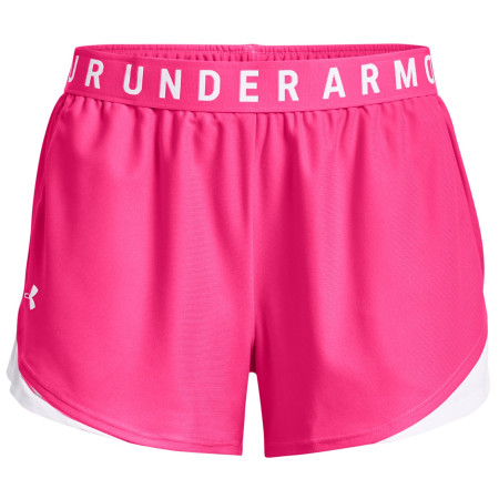 Short femme Under Armour Play Up Shorts 3.0 rose Electro Pink / White / White