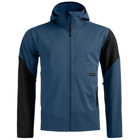 Veste softshell homme Ortovox Ortler Softshell Plus Jacket bleu Blue Nunatak