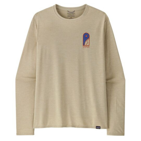 T-shirt homme Patagonia M's L/S Cap Cool Daily Graphic Shirt - Lands