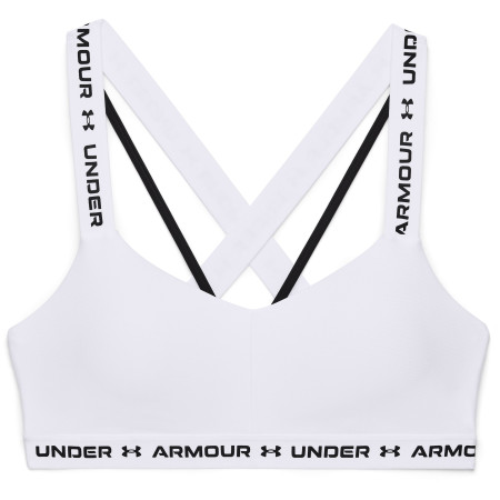 Soutien-gorge sport Under Armour Crossback Low blanc White / Black / Black