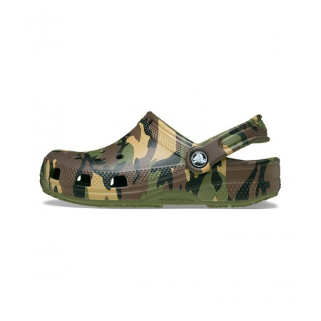 Chausson enfant Crocs Classic Camouflage Clog Army Green/Multi