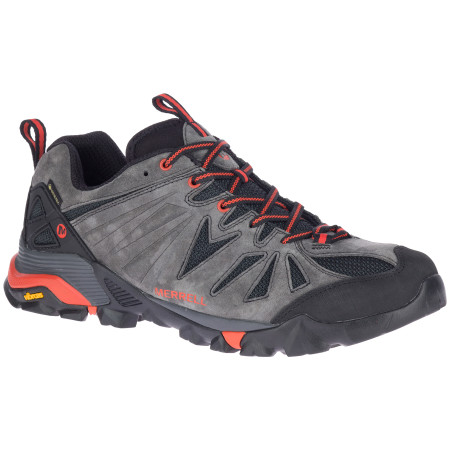 Chaussures randonnée homme Merrell Capra Gore-Tex gris / orange Granite/Orange