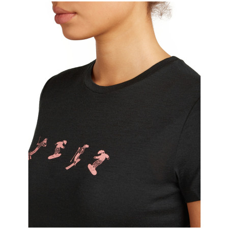 T-shirt femme Icebreaker Women Merino 150 Tech Lite SS Tee Snow Day