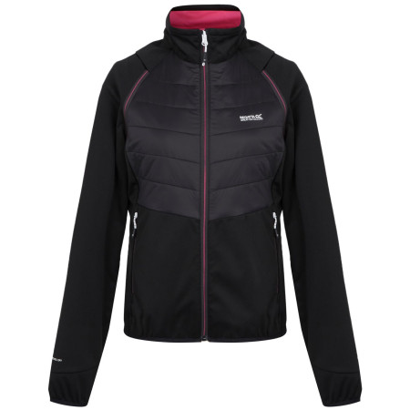 Veste femme Regatta Wmn Steren II Hyb vert Black(Flamingo Pink)