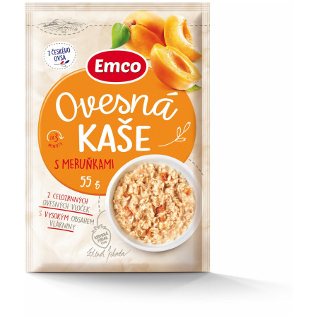Porridge Emco Porridge d'avoine aux abricots 55g