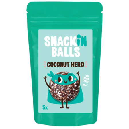 Barre energétique SNACKin BALLS Coconut Hero 65 g