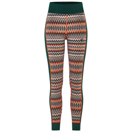 Leggings femmes Kari Traa Silja Pant vert / orange Pine