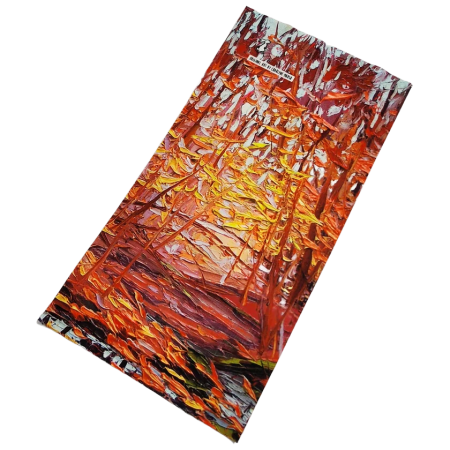 Foulard multifonctionnel High Tail Designs Hiking Gaiter Autumn Glory brun Autumn Glory