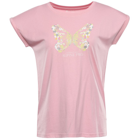 T-shirt femme Alpine Pro Omba 2 rose romance rose