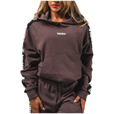 Sweat-shirt femme Nebbia Classic Hoodie OFF-DUTY 489