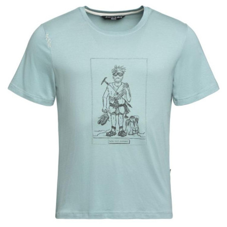 T-shirt homme Chillaz Homo Mons Ascendere bleu clair arctic