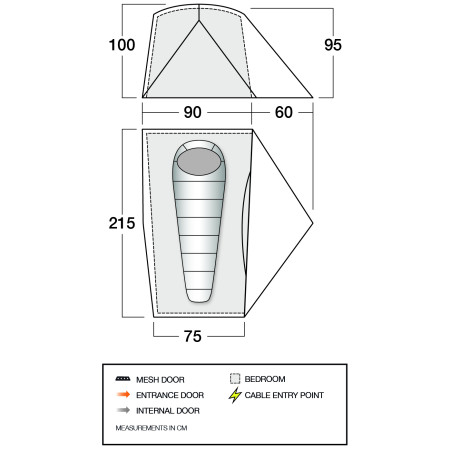 Tente ultra-légères Force Ten Radon UL 1