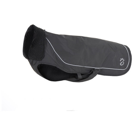 Imperméable pour chien Mountain Paws Fleece-Lined Dog Raincoat noir Black