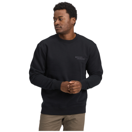 Sweat-shirt homme Black Diamond M Mini Stacked Crewneck
