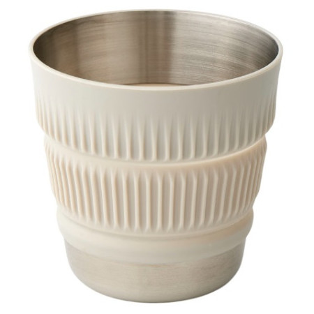 Mug pliable Sea to Summit Detour Stainless Steel Collapsible Mug beige Moonstruck Grey