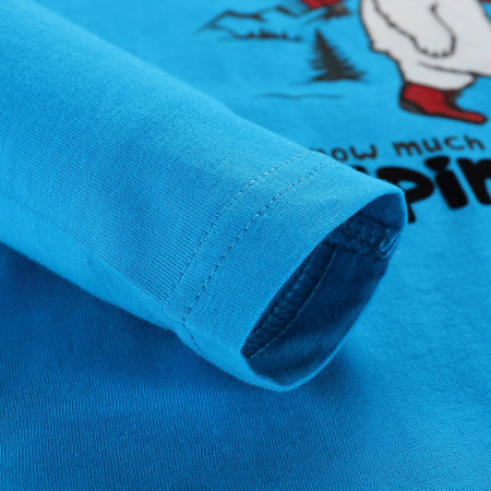 T-shirt enfant Alpine Pro Ecco 2 Blue
