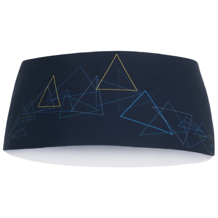 Bandeau Direct Alpine Stripe bleue anthracite/mango