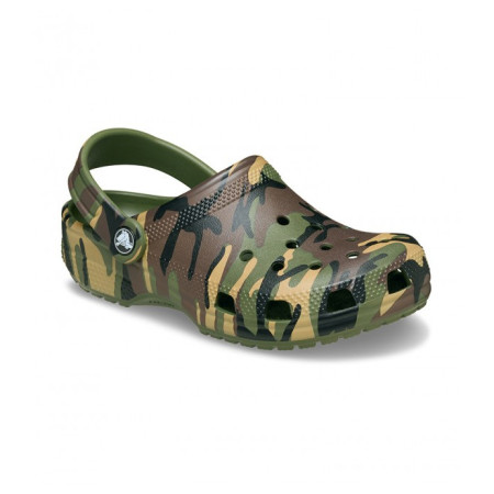 Chausson enfant Crocs Classic Camouflage Clog Army Green/Multi vert Army Green/Multi