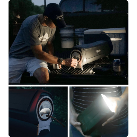 Four solaire GoSun Fusion Hybrid solaire + 12V four, réchaud, gril