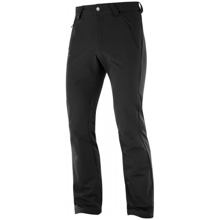 Pantalon homme Salomon Wayfarer Warm Pant M vert Black