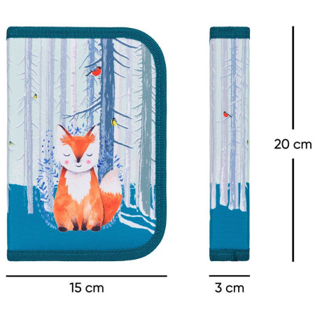 Trousse à crayons pour l'école Baagl Klasik (dvě chlopně)