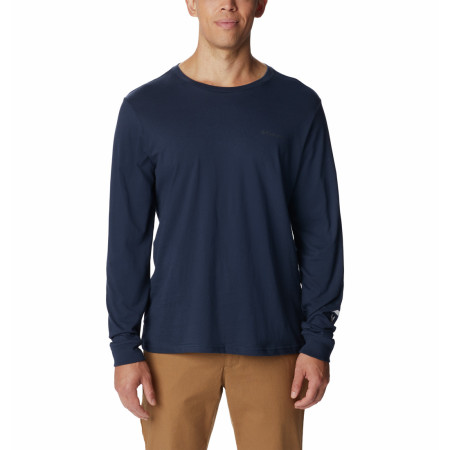 T-shirt homme Columbia CSC Basic Logo™ LS Sleeve bleu foncé Collegiate Navy, CSC Sleeve Logo