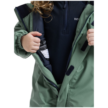 Combinaison enfant Didriksons Talvi Kids Cover 2 Dark Moss