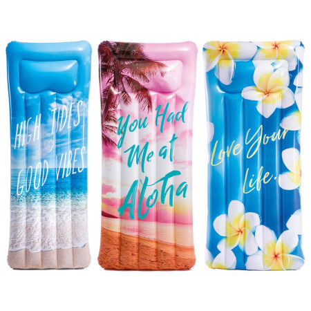 Matelas gonflable Intex Tropical Island Mats 58772EU