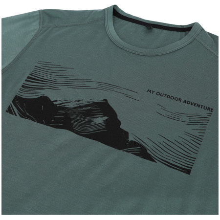 T-shirt homme MOOA Merino Lyolite Highlander 150 Short