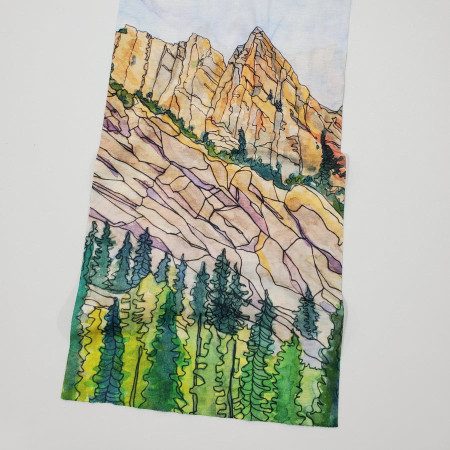 Foulard multifonctionnel High Tail Designs Hiking Gaiter Eldorado Canyon