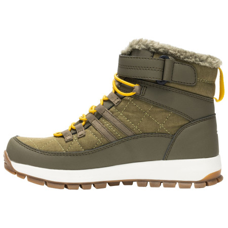 Bottes d'hiver enfant Regatta Elbourne Junior Bark Green/Sunset