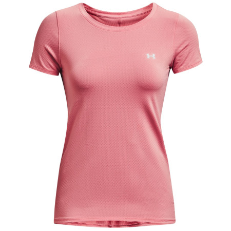 T-shirt fonctionnel femme Under Armour HG Armour SS rose clair PinkClay//MetallicSilver