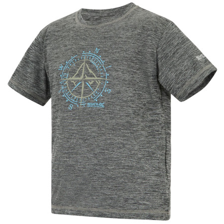 T-shirt enfant Regatta Alvarado Black Marl