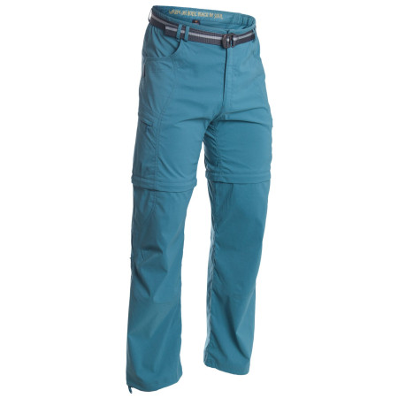 Pantalon homme Warmpeace Fording Zip off bleue Petrol