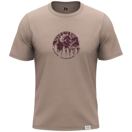 T-shirt homme Hannah Luke girs greige