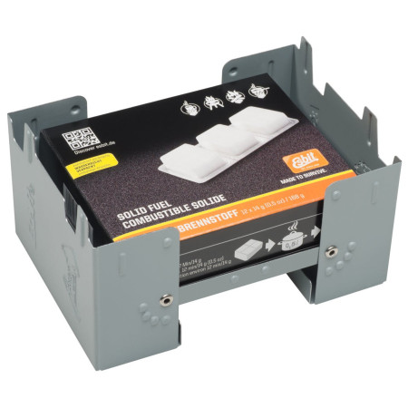 Réchaud à alcool Esbit Pocket Stove 12 x 14 g argenté silver