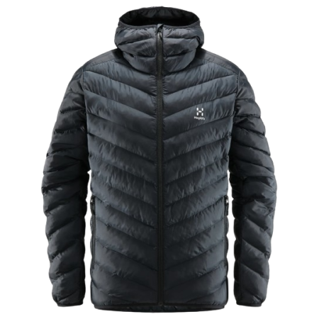 Veste homme Haglöfs Sarna Mimic hood noir True Black