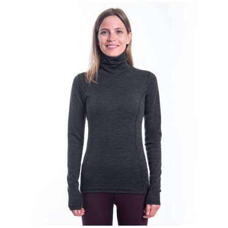 T-shirt fonctionnel femme Sensor Merino Bold Roll Neck dl.rukáv