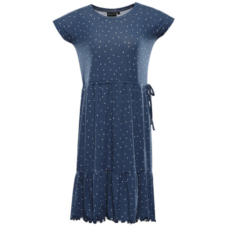 Robe femme Alpine Pro Derefa bleu foncé moonlit ocean