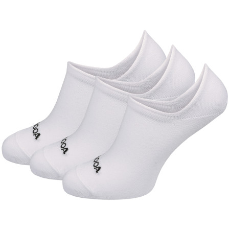 Chaussettes MOOA Essential Invisible 3-pack blanc white