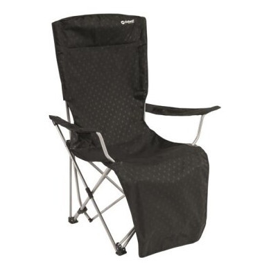 Chaise Outwell Catamarca Lounger vert Black