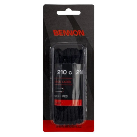 Lacets Bennon Laces Black Box 210 cm noir black