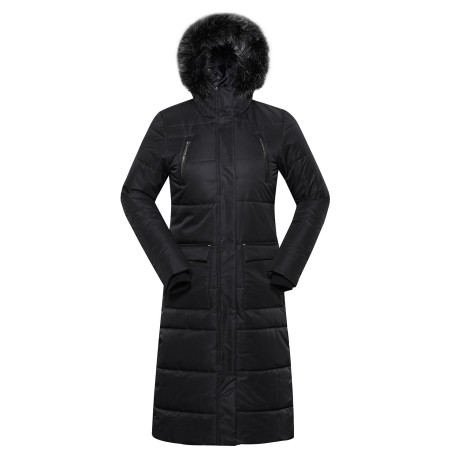 Manteau d'hiver femme Alpine Pro Berma vert black