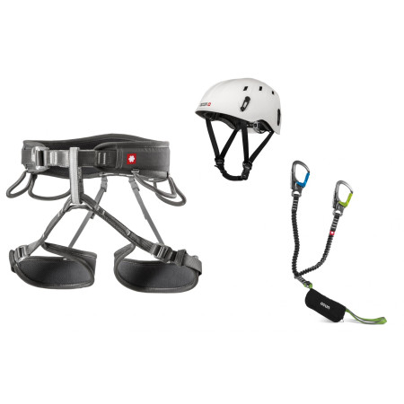 Kit via ferrata Ocún Via Ferrata Twist Pail set girs