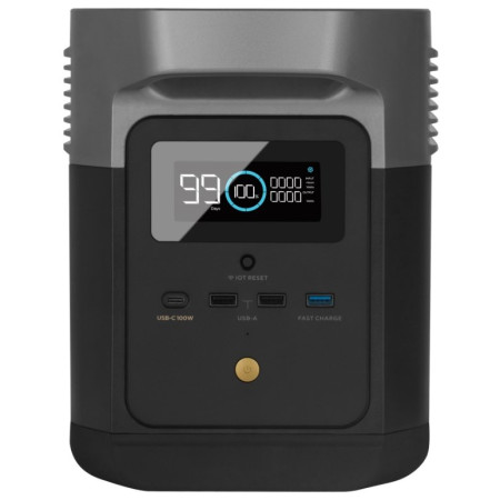 Station de charge EcoFlow DELTA mini vert black